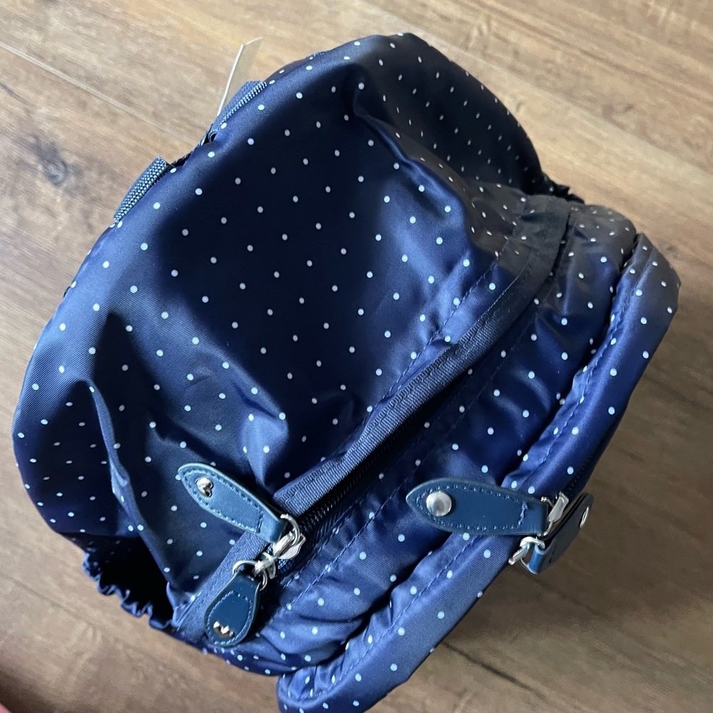 HELLO KITTY-Imported (NWT) Large Nylon Polka Dot Backpack - Picture 9 of 16